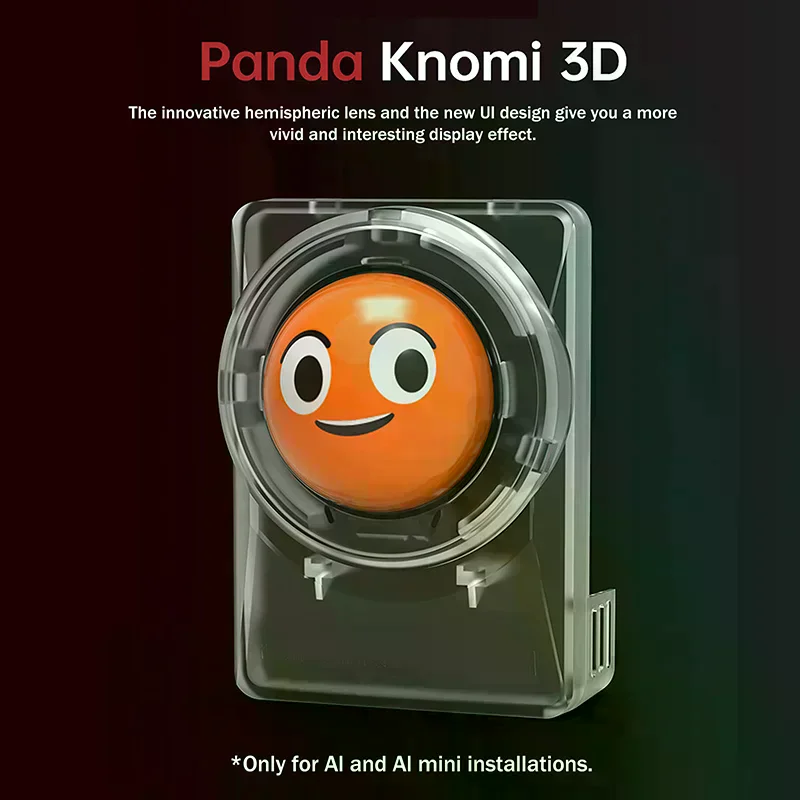 Panda Knomi 3D Printing Progress Display For A1 X1 P1 Printer Status Real-time Updates Customize UI OTA UPD