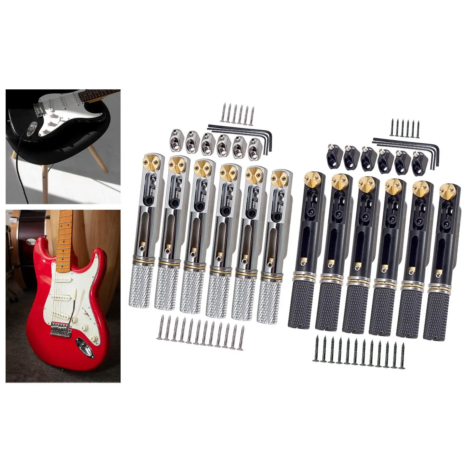 

Innovative Guitar Bridge System for Headless Electric Guitars