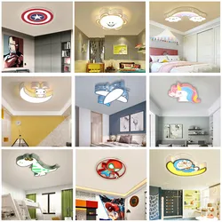 Fashion LED Cartoon Ceiling Light Cute Child Bedroom Ceiling Lamp Kindergarten Light  Bedroom Light Children Ceiling Light