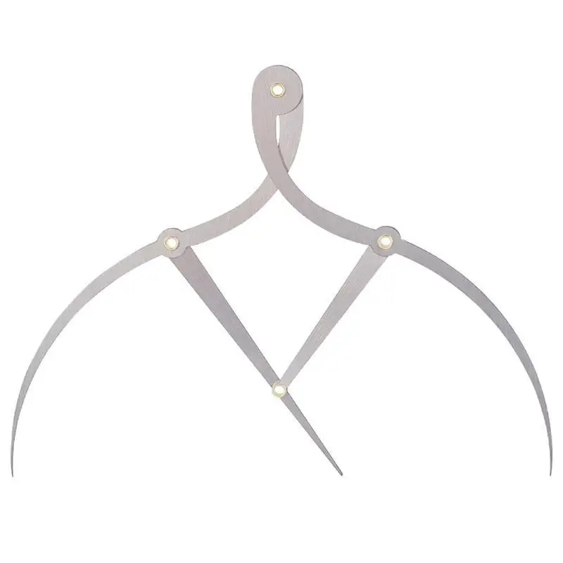 

652F Golden Mean Calipers Golden Ratio Calipers Stainless Steel Eyebrow RulerArt Work Design Golden Measure Tool