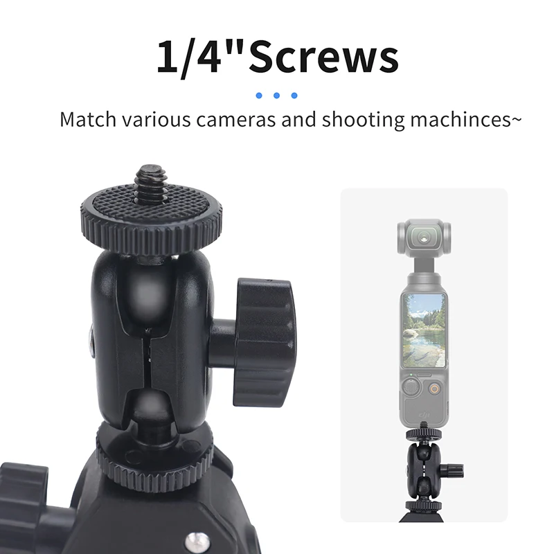 Uchwyt na kierownicę motocykla rowerowego dla DJI NEO Flip Mini3/4Pro/4K Air3/3S RC-N1/2/3 Drone uchwyt do jazdy na pilota — zdjęcie produktu 5