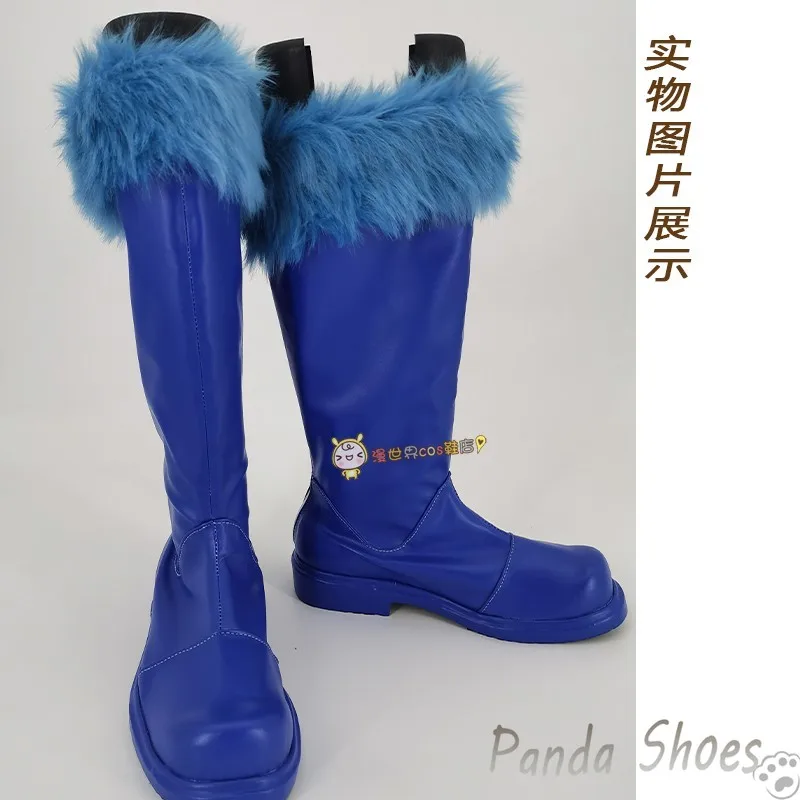 Rimuru-zapatos de Cosplay de Tempest para fiesta, botas largas de Slime, zapatos de utilería para disfraz de Anime de cómic, esa vez me reencarné