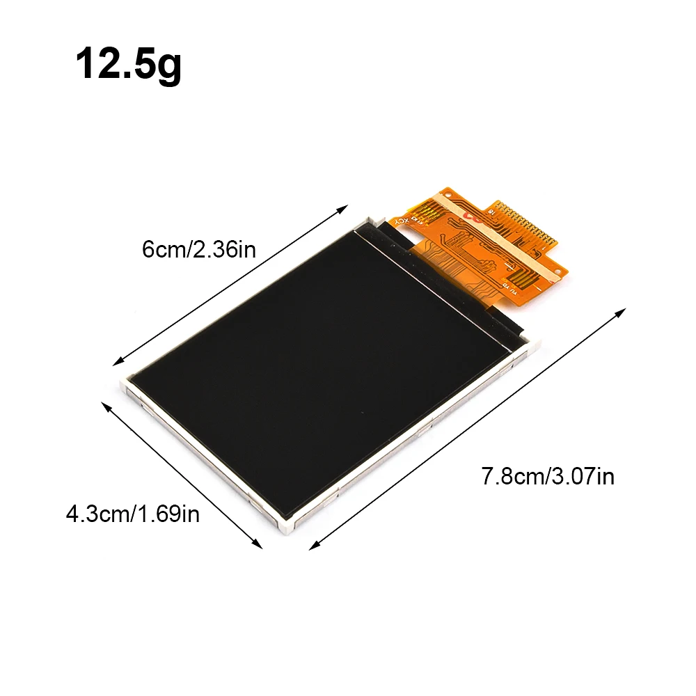 2.4 inch TFT high-definition color non-touch LCD screen 2.8-3.3V resolution 240x320 4-wire SPI interface control chip ILI9341