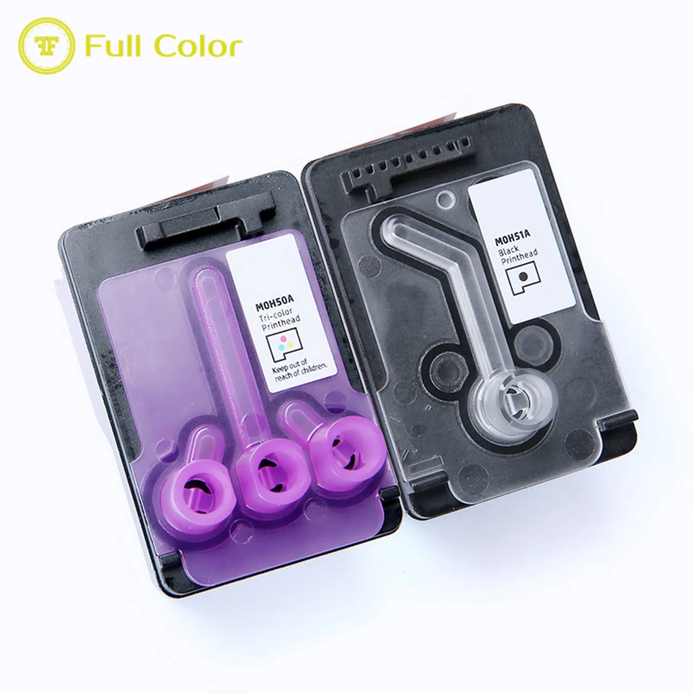 FULLCOLOR  For Hp M0H50A M0H51A Combo PackInk Cartridge For DESKTJET GT5810 GT5811 GT5820 GT5821 Printer Head