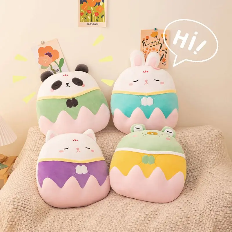 

Cute Sleeping Doll Pillow Super Cute Sofa Cartoon Throw Pillow Girls Gift Soft And Fluffy Plush Toy