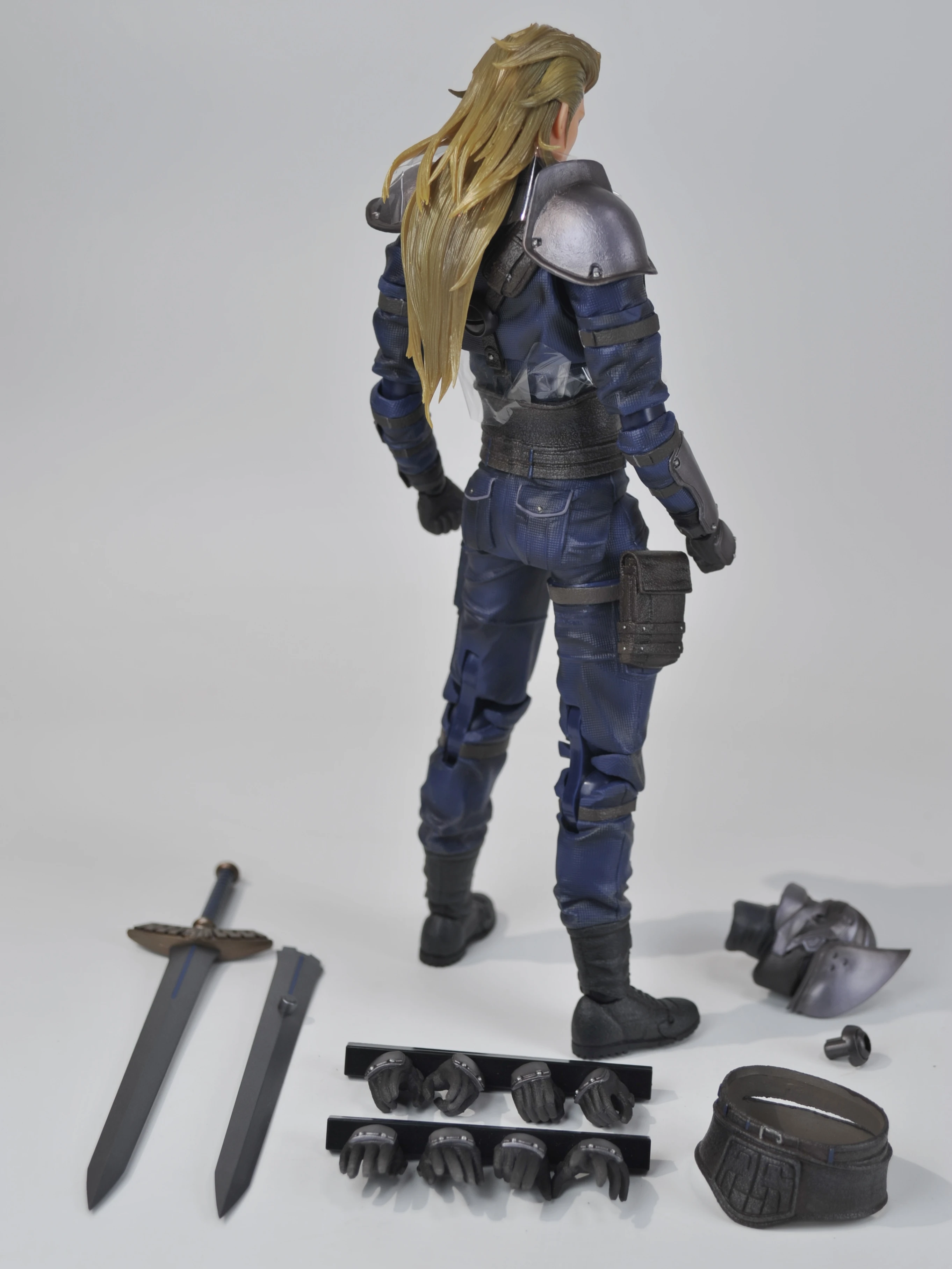 Se Pa Sculpt Final Fantasy 7 Remake Ff7 Play Arts Kai Roche Loose Action Figure