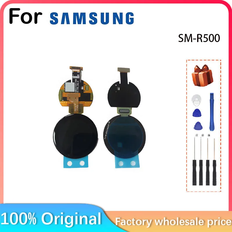 For Samsung Watch Galaxy Watch Active SM-R500 R500 NO NFC LCD Display Screen Parts Replacement Repair