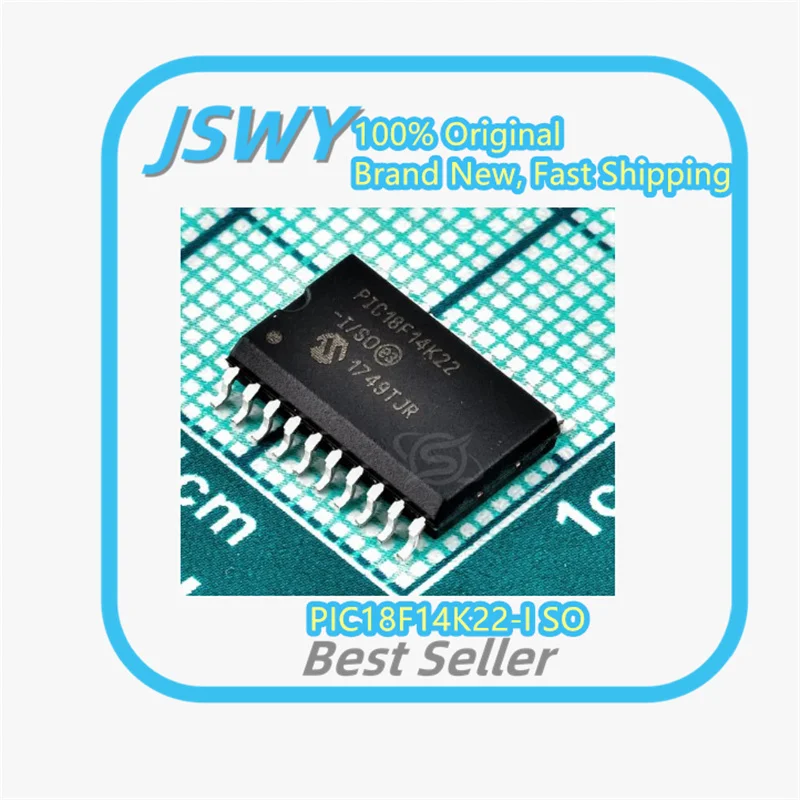 (2/30 pieces) PIC18F14K22-I/SO PIC18F14K22 SOP20 Microcontroller Chip Original Authentic Product Electronics - Fast Shipping