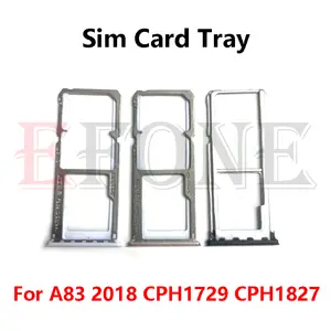 Bilashmart 10 OPPO A83 2018 CPH1729 CPH1827 Sim Card Slot Tray Holder Sim Card Reader Socket