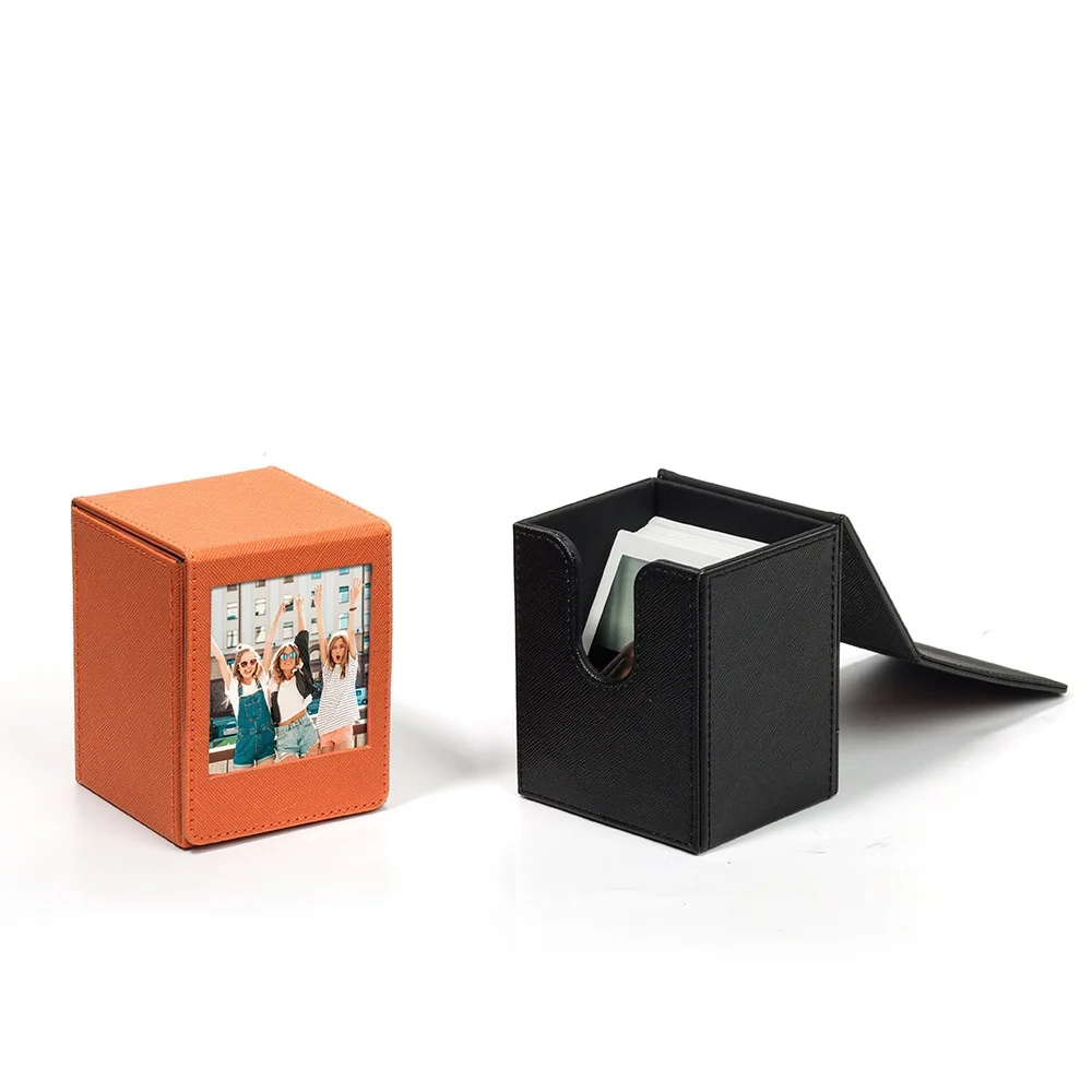 4 Inch Photo Storage Box Square Film Frame For Fujifilm Instant Film Cameras Instax SQ1 SQ6 SQ10 SQ40 Square Link Printer