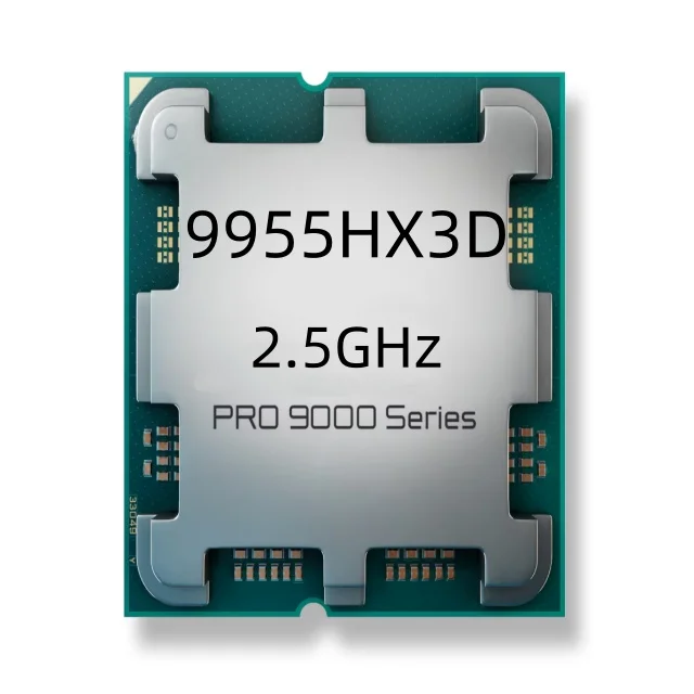 9955HX3D 2.5GHz 16 Cores 55W Processor for 9000 WX-Series