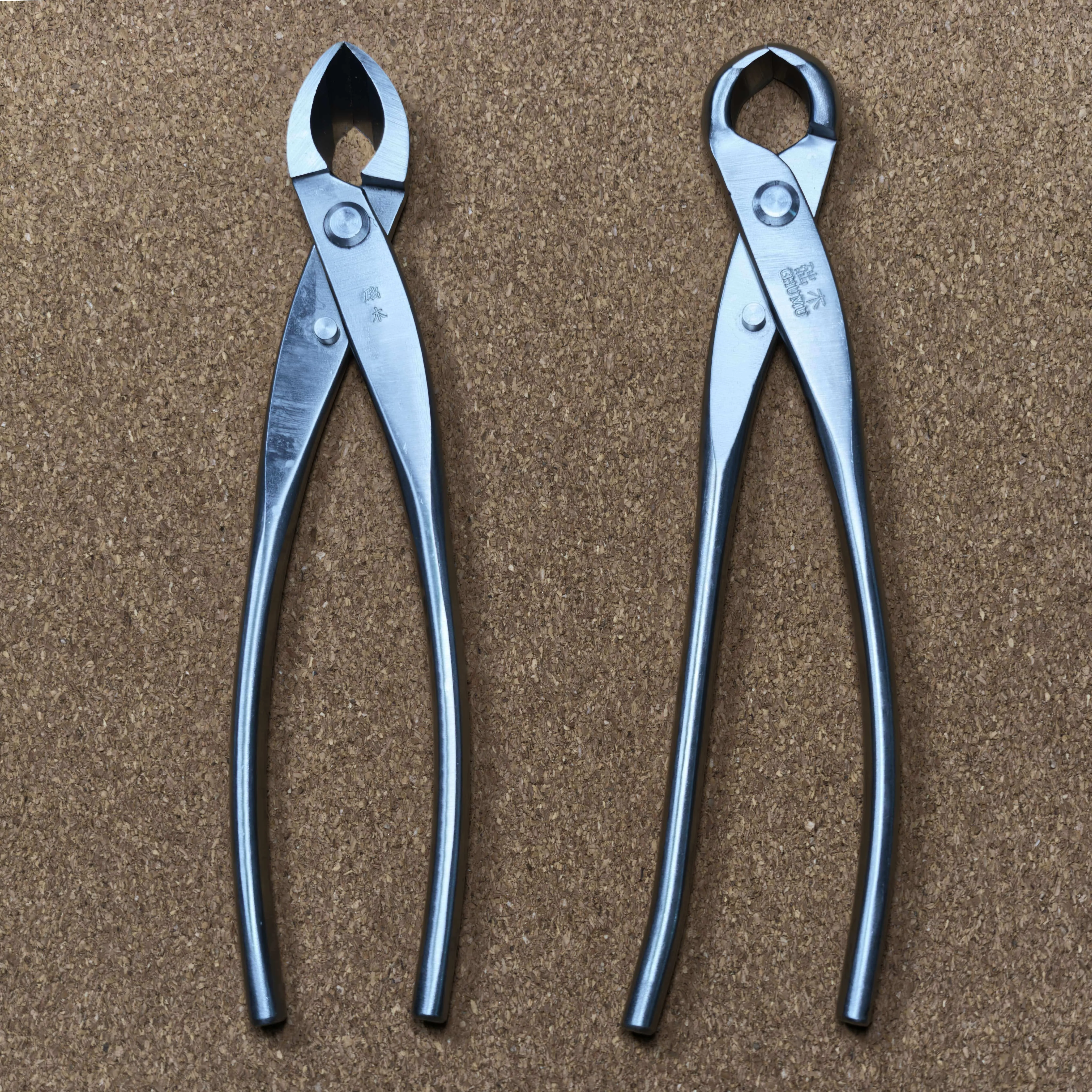 Good Quality Grade Chumu Bonsai Tool 2pcs Set Branch Cutter And Knob Cutter 210mm Stainless Steel Made