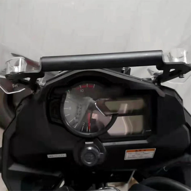 Vstrom DL650 Phone Mount Bracket For Suzuki V-Strom 650 DL 650 2017 - 2024 2022 Navigation Windshield GPS Phone Holder Aluminum