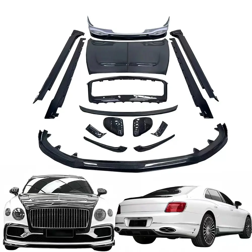 

High-end Body Kit CustomizationMSY Style Carbon Fiber Body Kit For New Flying Spur - Premium Exterior UpgradePremium Customized