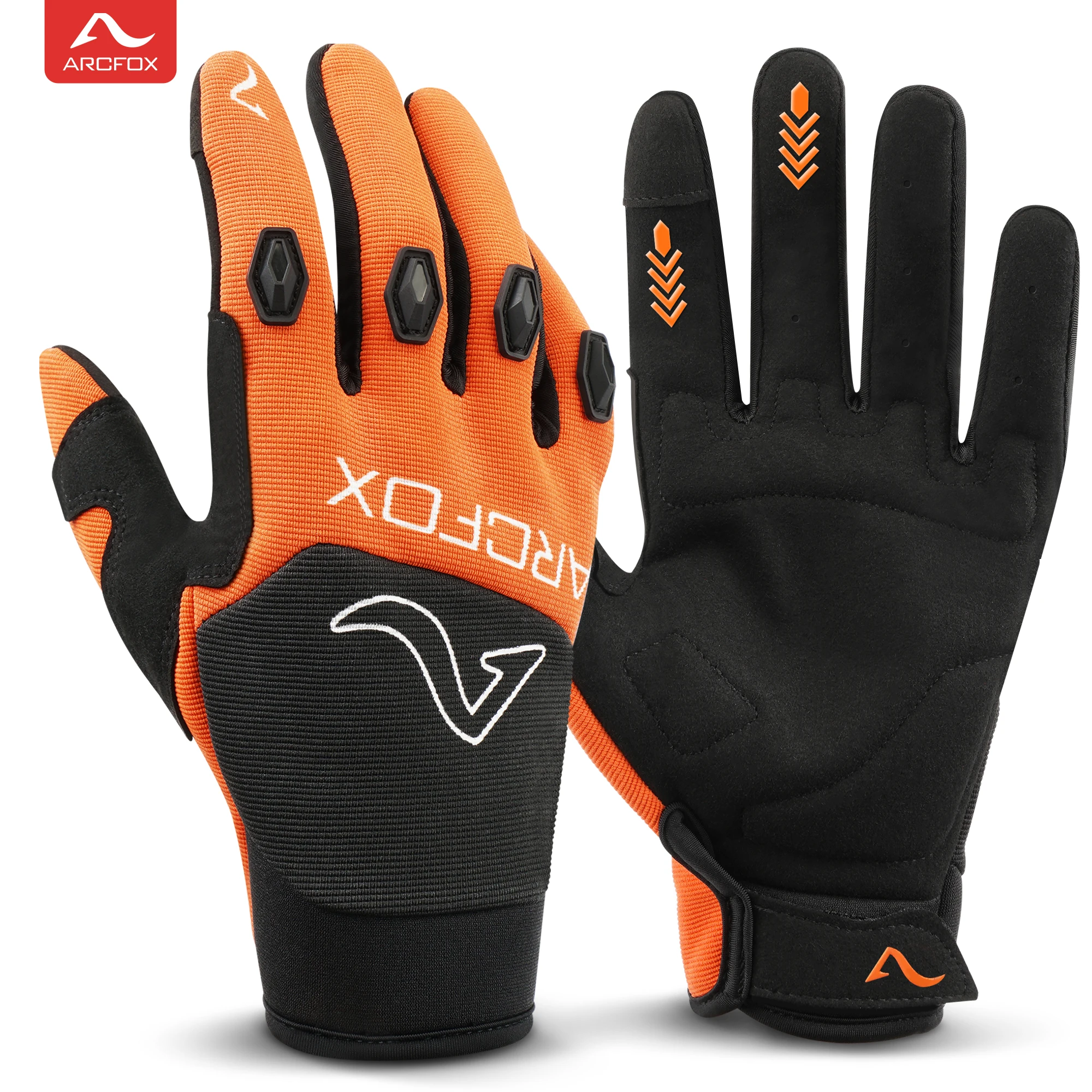 ARCFOX Riding Gloves MTB BMX Protective Biker Gloves Breathable Racing Motorcycle Guantes for KTM Duke 390 1290 Super Adventure