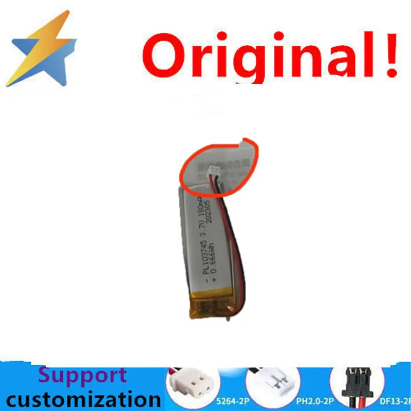 103745 3.7V capacity lithium battery 180mAh intelligent positioning phone remote control with sufficient charging capacity