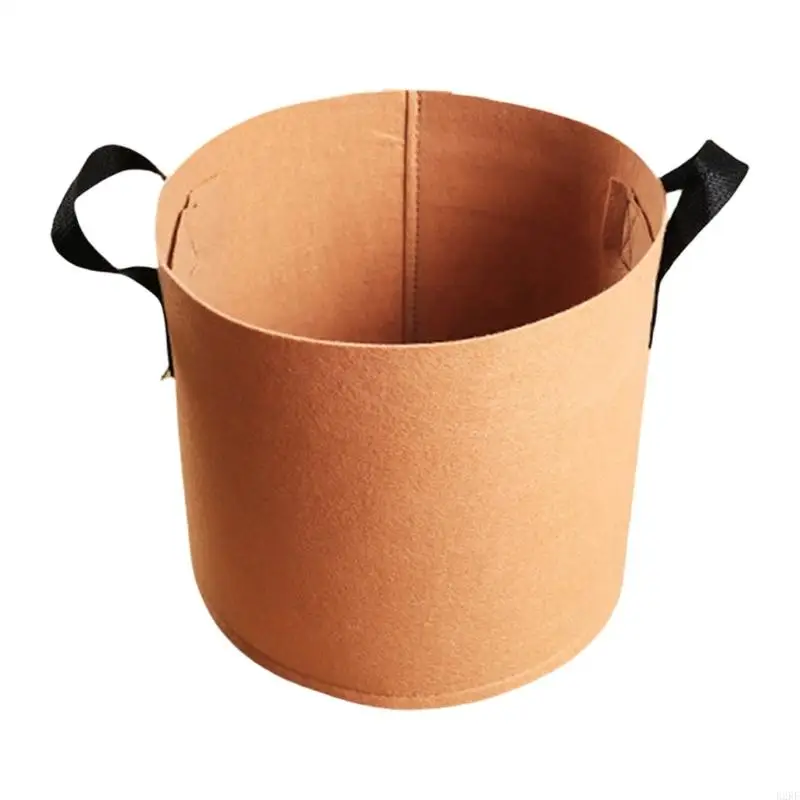 B2RF Plant Grow Bag Nonwoven Fabric Pots Plant Growing Bags Vegetable Planter Bags Suitable for Indoor and Outdoor Garden Use