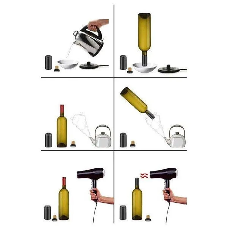 black-pvc-heat-shrinkable-wine-bottle-capsules-set-of-50-for-bag-accessories-box-packaging-male-female-handbags-wholesale