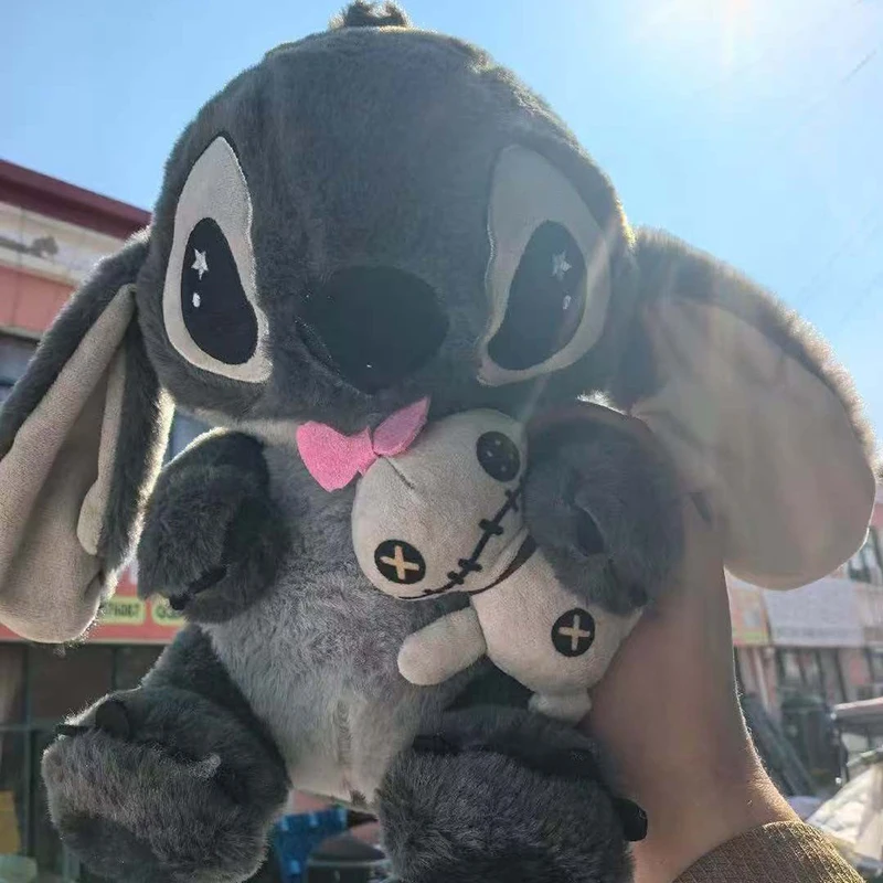 

Disney Lilo & Stitch Scrump Плюшевые игрушки Серый Kawaii Аниме Плюшевые куклы Stitch Мягкие мягкие подушки Рождественские подарки для детей