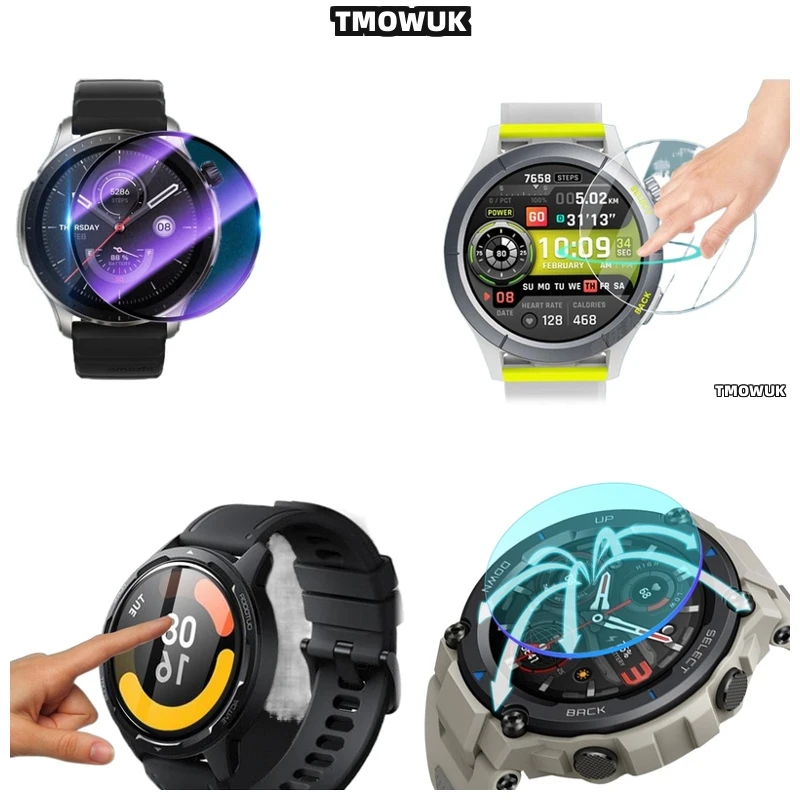 

For Amazfit GTR Cheetah Pro Balance 2 Falcon Anti - Scratch Tempered Glass For HD Screen 9H Coat