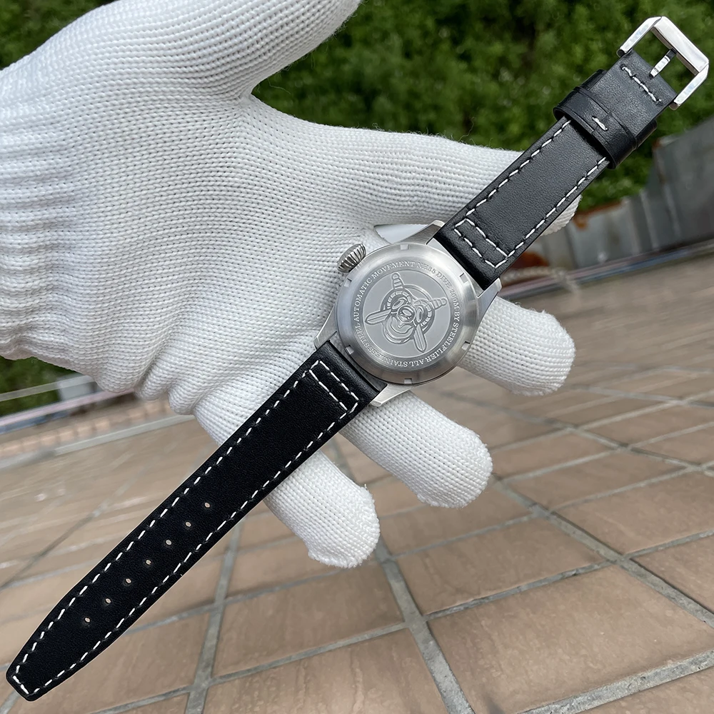 STEELFLIER SF750 New Fully Automatic Mechanical Watch Swiss Super Luminous Sapphire Mirror NH35 Movement 200M Waterproof Watch