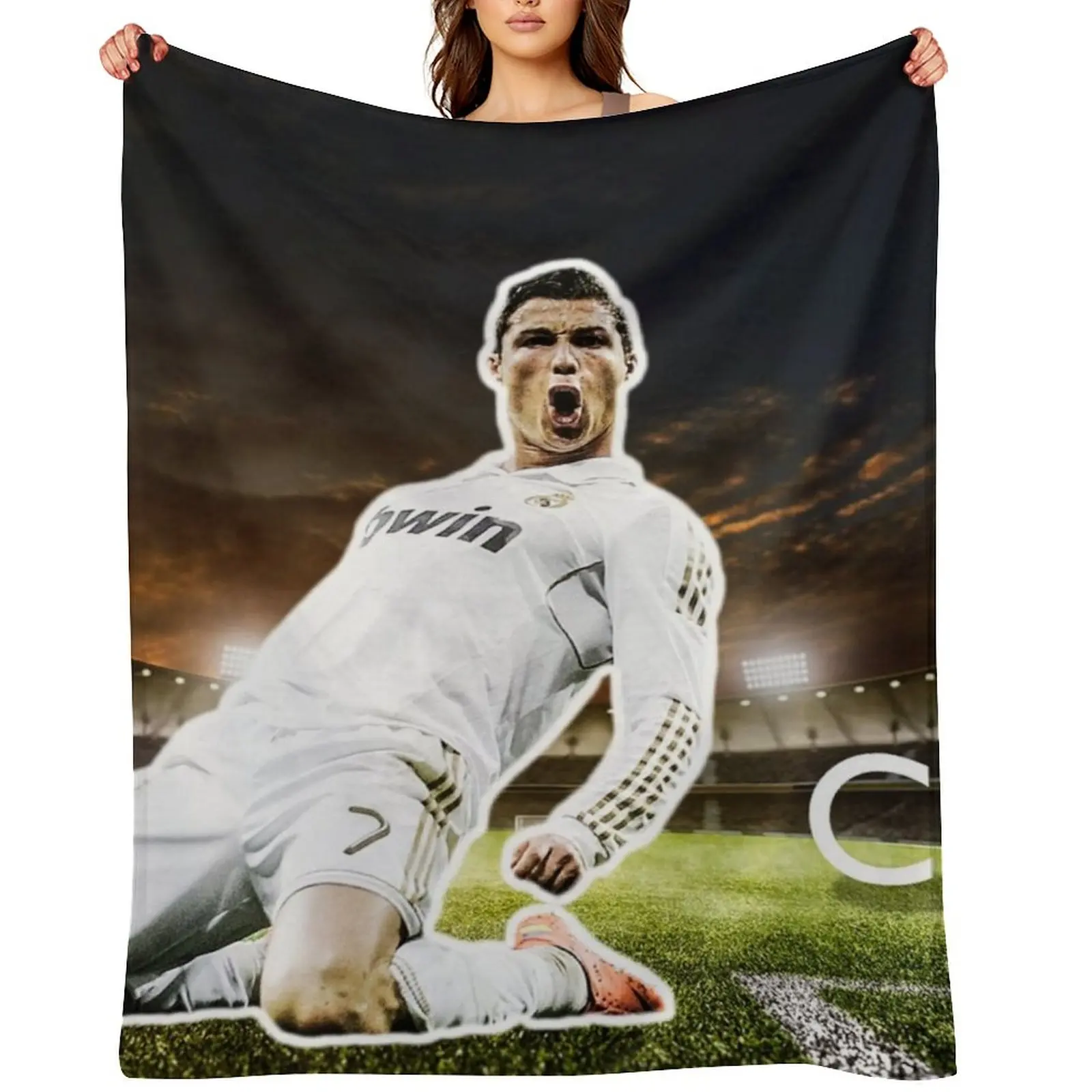 CR7 Throw Blanket B… - image