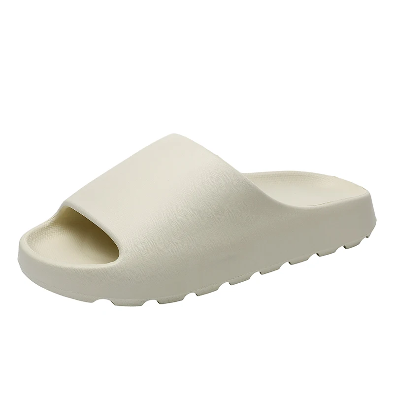 النعال الرجال النساء عادية شقة الصيف المتضخم 49 عدم الانزلاق الأزواج نعال شاطئ الرجال الصنادل الوجه يتخبط أحذية الحمام #4