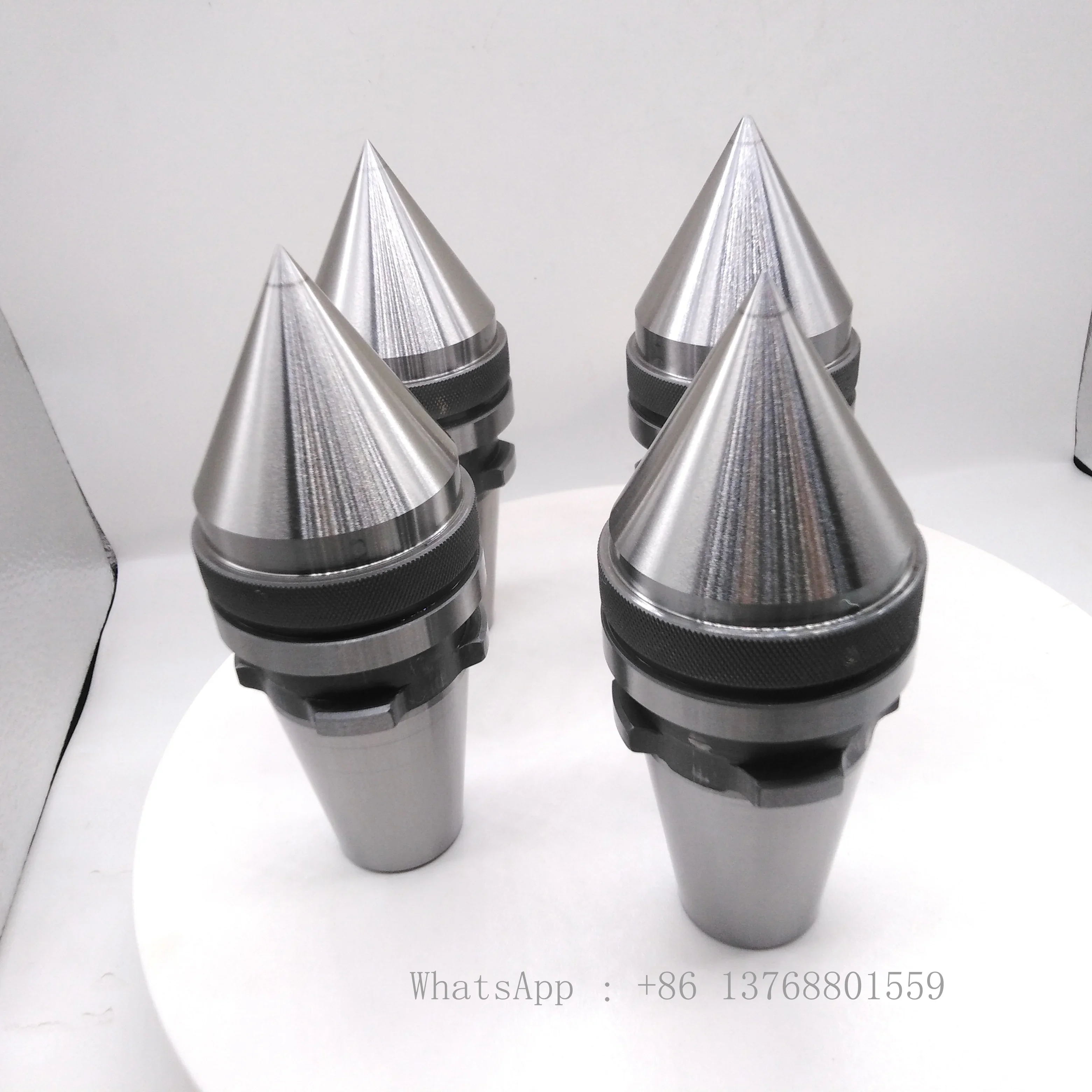 เครื่องมือกล 7:24 Taper Alloy Dead Center Top Tip เครื่องกลึง CNC Milling Tool, วัสดุโลหะผสมแข็ง