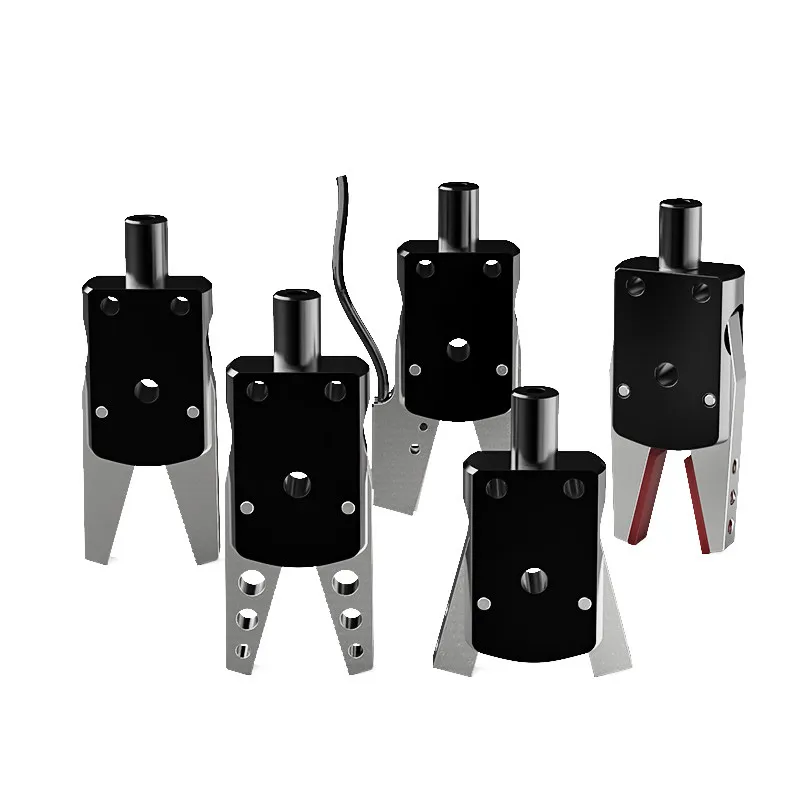 Manipulator high-quality mini fixture ZX02-C/F/J/M/T crocodile bump cone clamping magnetic induction claw