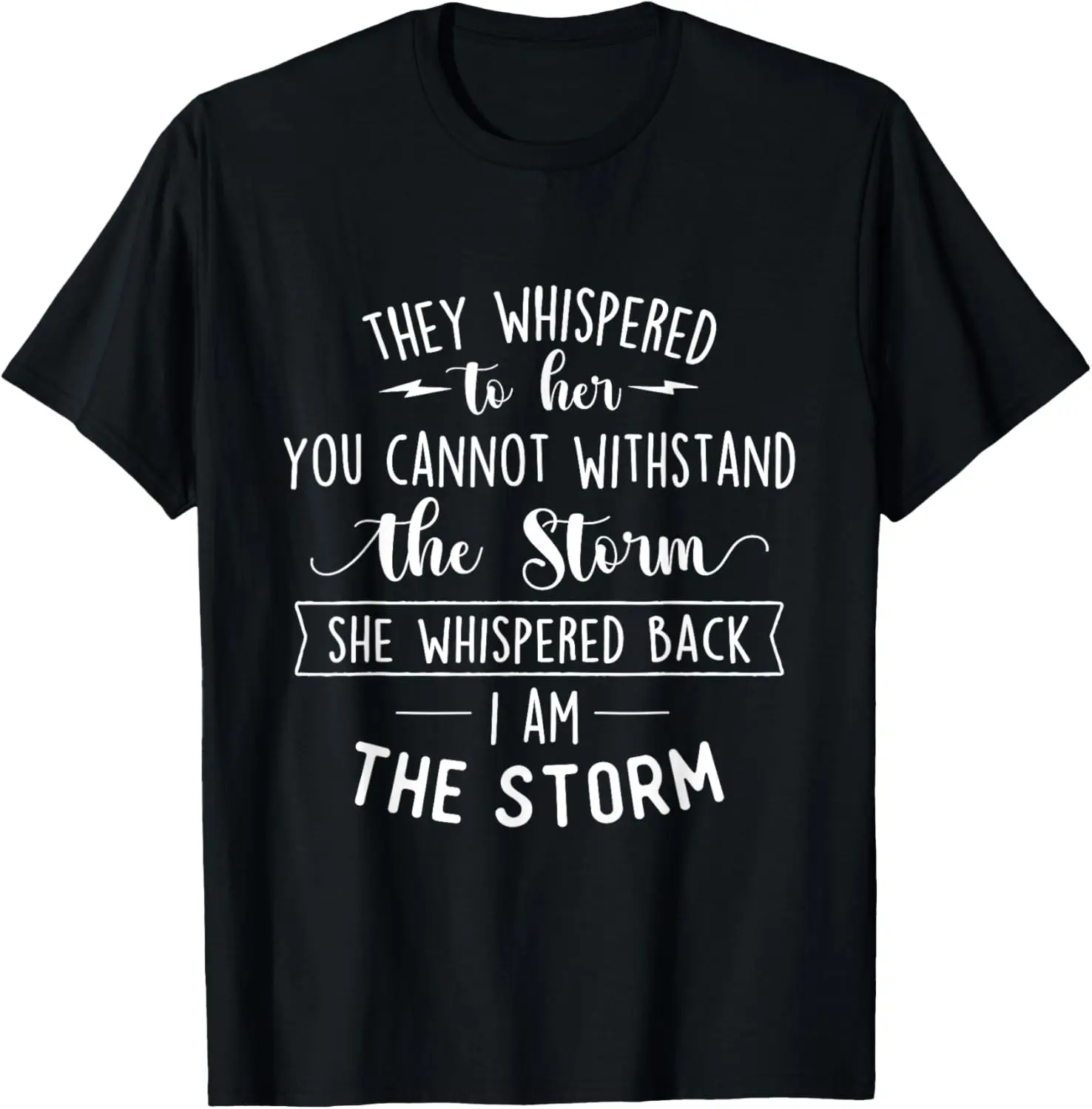 

Футболка с мотивационной цитатой I Am The Storm, мягкая хлопковая футболка с короткими рукавами для женщин