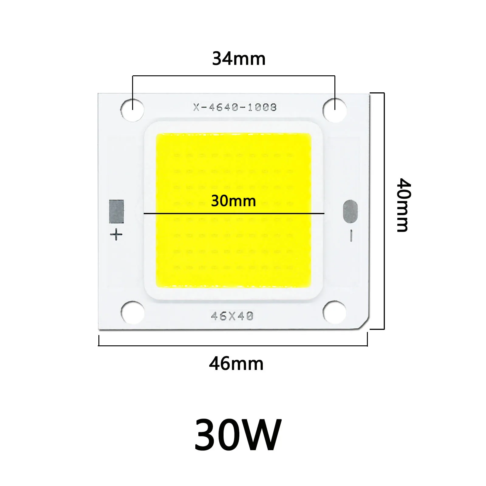 High Power 10W 20W 30W 50W 70W 100W LED Chip DC30-34V SMD Diode for Flood Light Spot Light Bulb DIY