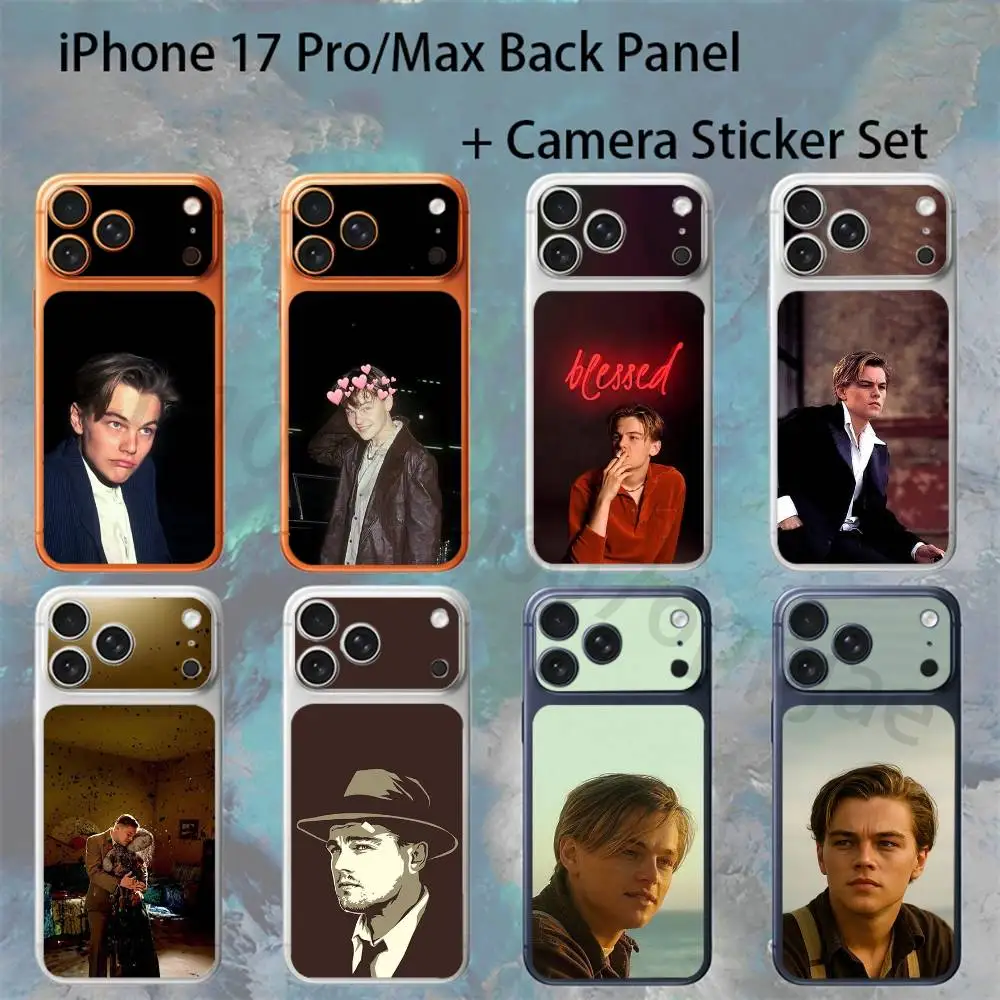 

Leonardo Wilhelm DiCaprio For iPhone 17pro/pro Max Full body Back Cover Decal Skin Colorful Rear Protective Sticker Film