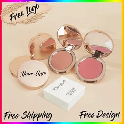 Vegan Natural Modified Multi-color Long-lasting Repair Blush Powder Private Label Pigment Rouge Face Makeup Wholesale