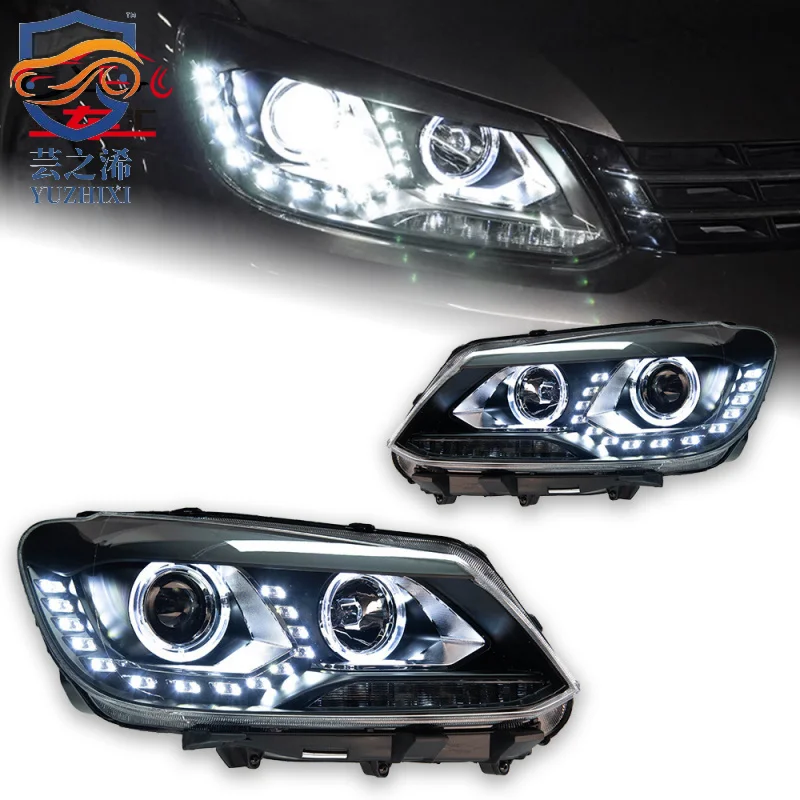 

XCH For retrofitting 2011-2015 Volkswagen Touran headlight assemblies with LED daytime running lights and projector headlights.