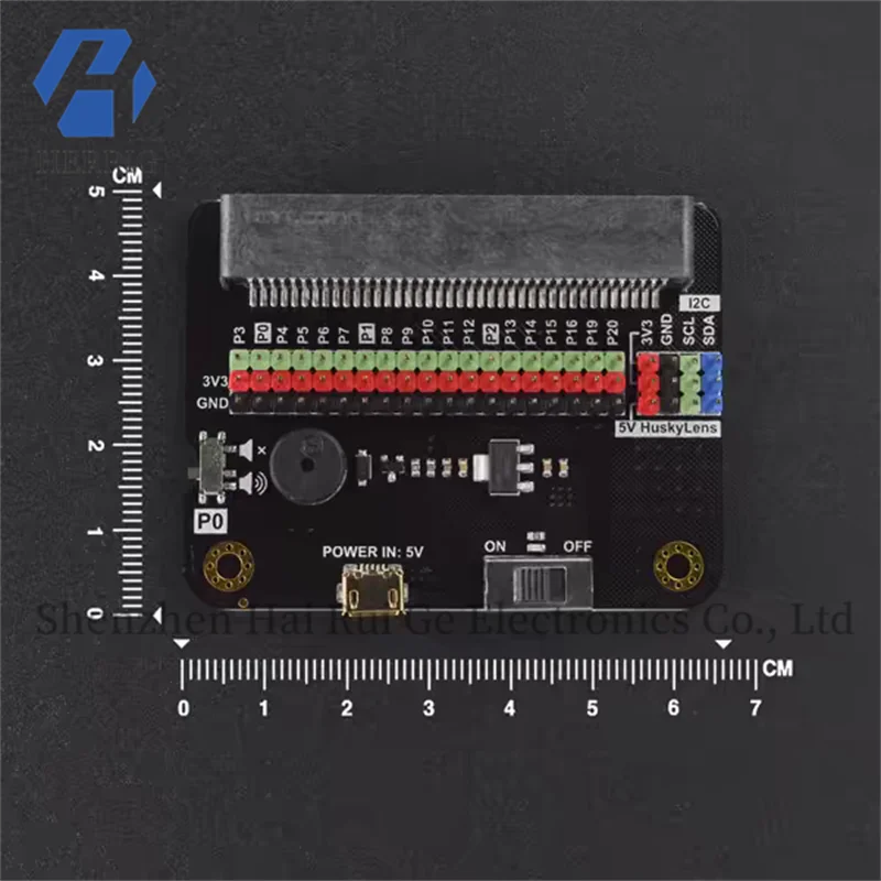 

DFRobot micro: bit IO expansion board is suitable for control boards and supports 2D image recognition AI cameras