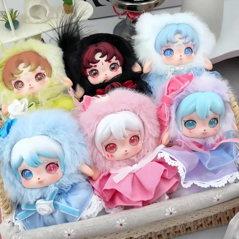 

Sparkel Toys Genuine Ruby Wonderland Series Vinyl Plush Blind Box Cute Fluffy Keychain Figure Doll Ideal Gifts For Anime Lovers