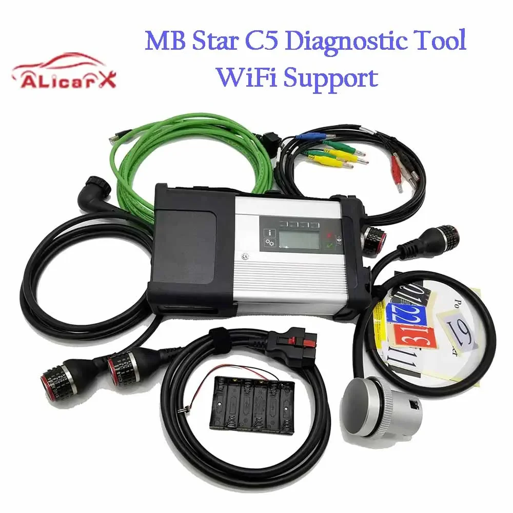 MB Star C5 Car Truck MB STAR C5 DOIP WIFI Diagnosis Multiplexer SD Connect C5 with Xentry Car SSD software Diagnostic Tool