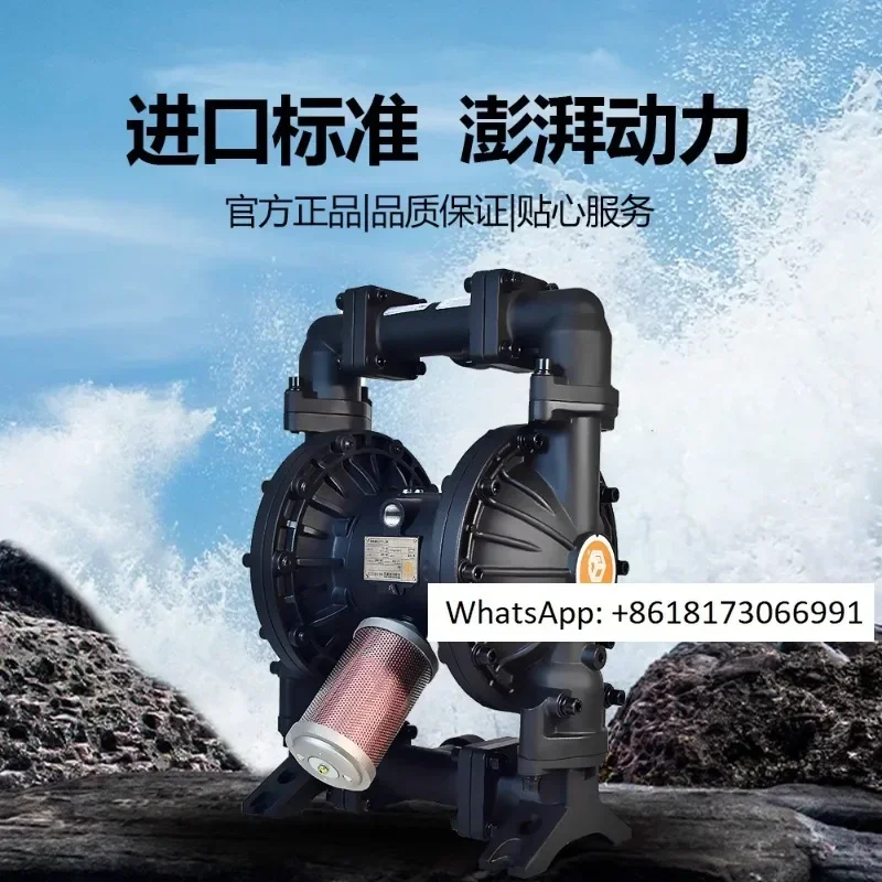 Pneumatic Diaphragm Pump BFQ Series Stainless Steel Plastic Aluminum Alloy Multi Material Acid Corrosion Resistant High Flow