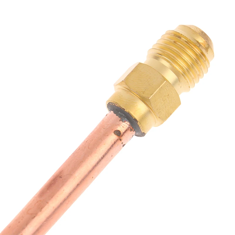 45 درجة SAE 1/4 "3/8" 1/2 "5/8" 3/4 "وصل مضيئة مع أنبوب النحاس تركيب الأنابيب النحاسية موصل محول