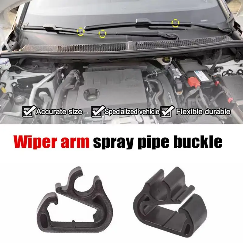 

5/10 шт., зажимы для распылительной трубы, рычаг стеклоочистителя для 3008 (P84) 5008 (P87) 408x, для C5 Aircross, C5x 1617040080, детали