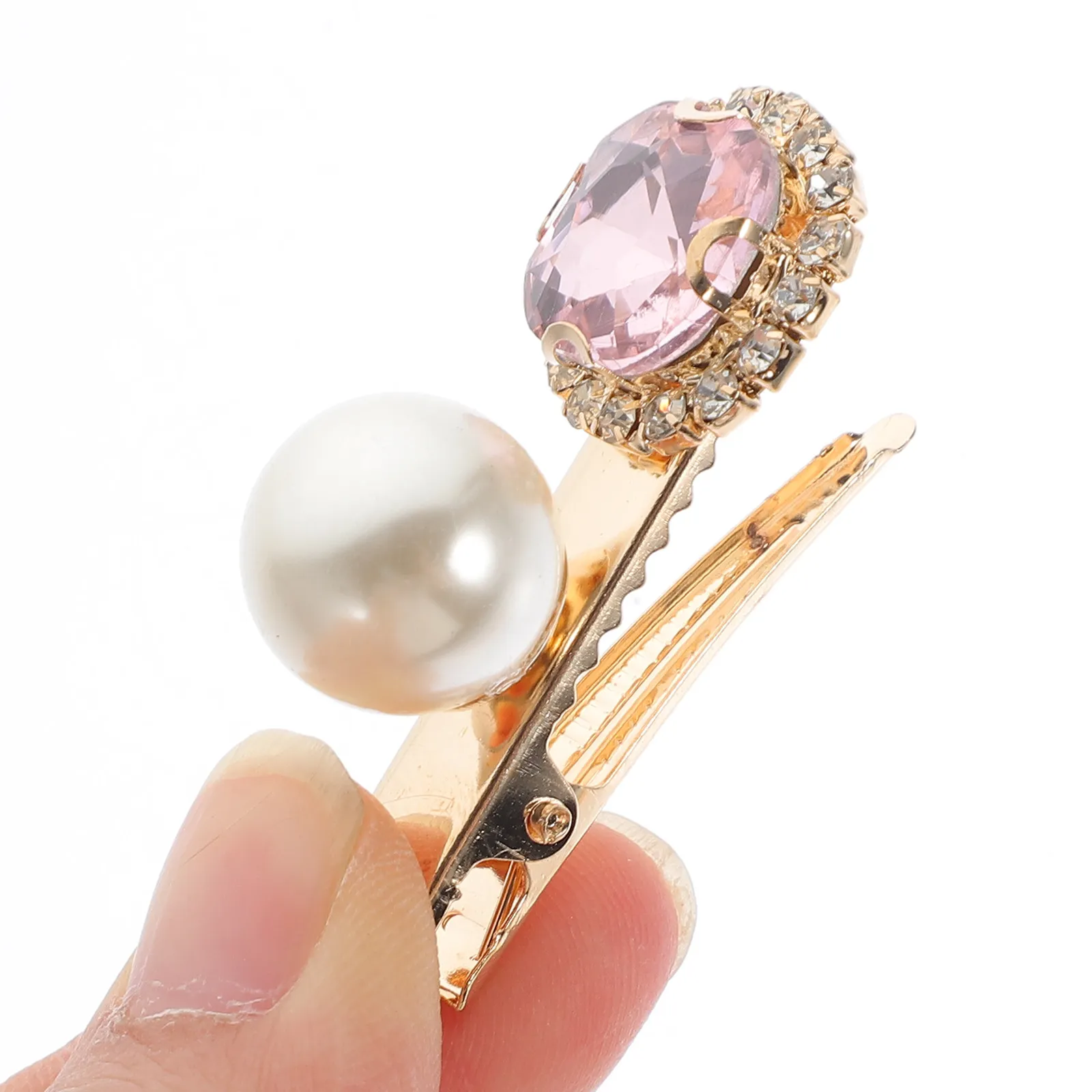 

5Pcs Rhinestone Hair Clips Metal Hairpins Women Hair Accessories Girls Barrettes for Party Wedding Metal Hairpin