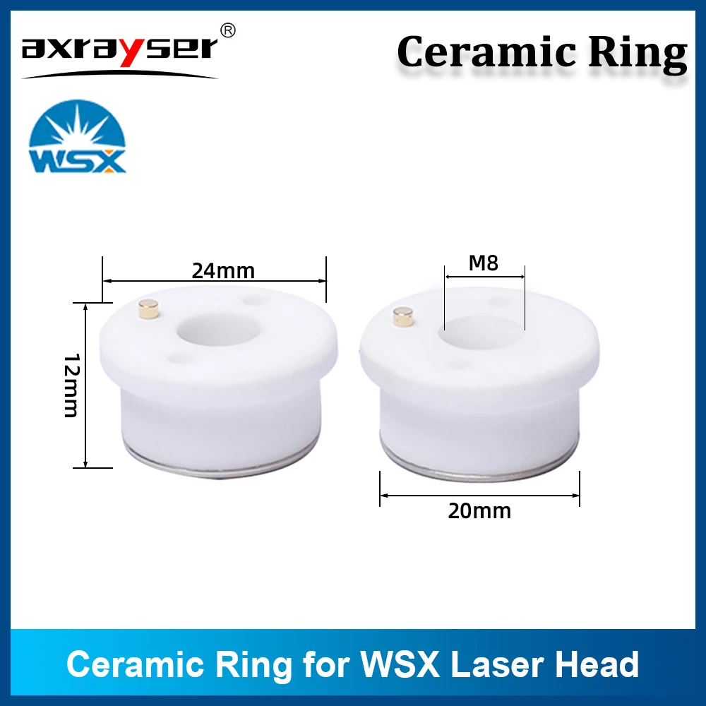 WSX الليزر السيراميك الدائري D31 M11 فوهة حامل أجزاء WTC-08/04/01 Mini ND18 ل WSX NC63A NC30 NC60 قطع الرأس #5