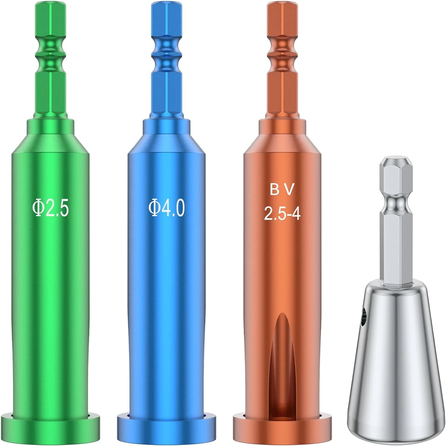 

Superior Performance High-Quality, Powerful, and Efficient 4-Piece Professional Wire Working Tools Set for Drill - Wire Twisting