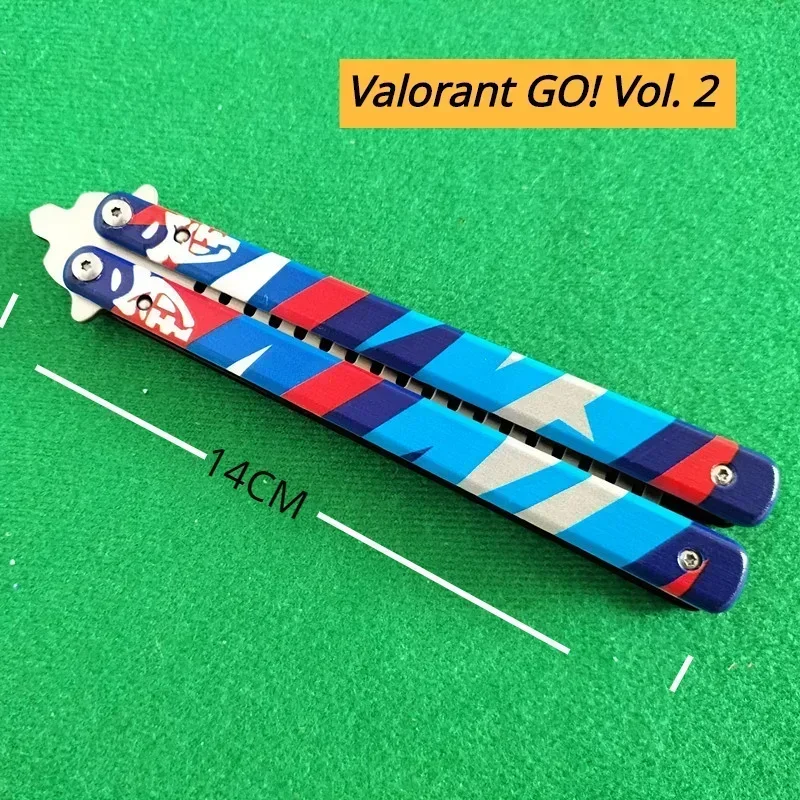 Ivabant GO! Vol. 2 promozione arma farfalla pettine gioco Melee periferiche 23cm materiale metallico Samurai spada modello arma regalo