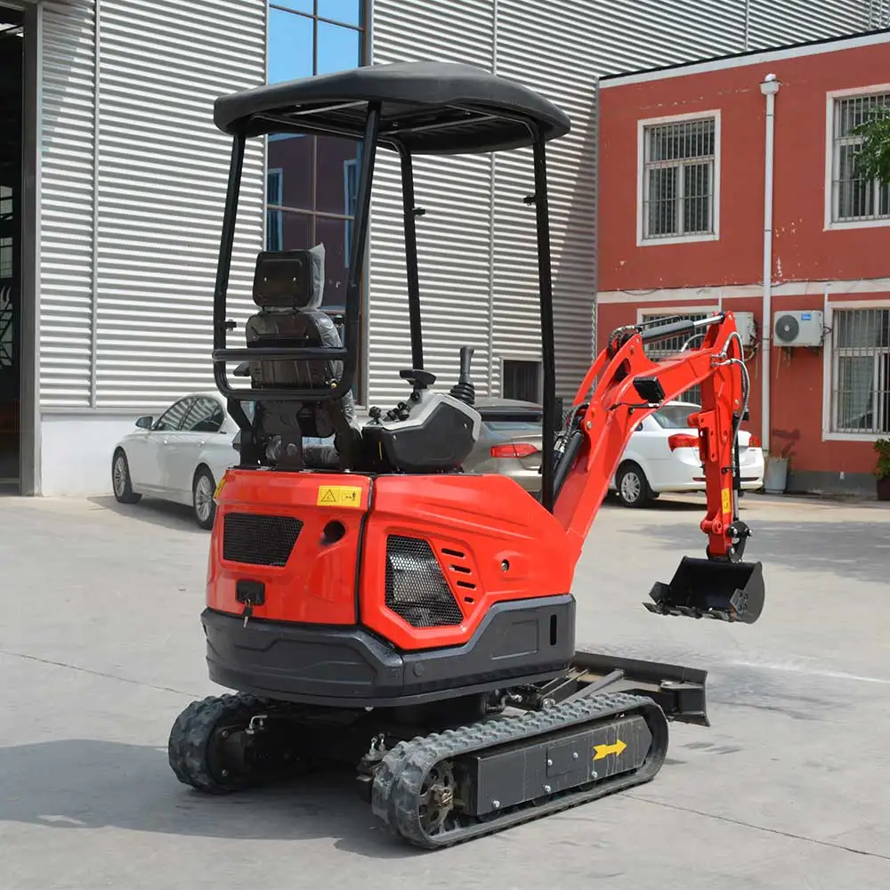 حفارة زاحفة مع مدمجة وسهلة المناورة لضمان الاستقرار في العمل على الطرق #2