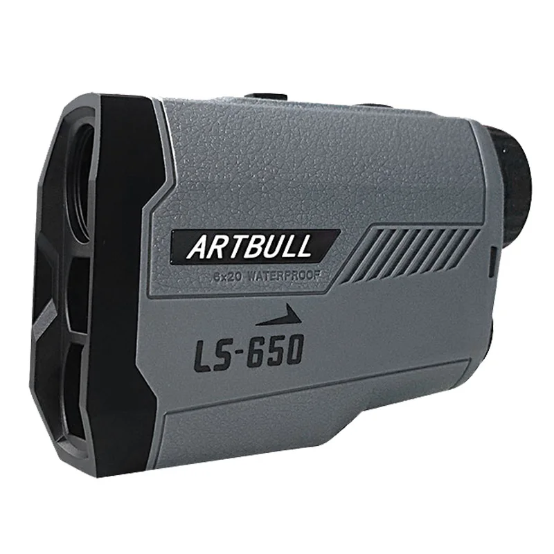 ARTBULL Laser Rangefinder Golf Hunting Outdoor 650m Telescope with Flag-Lock Slope Adjusted Distance Meter