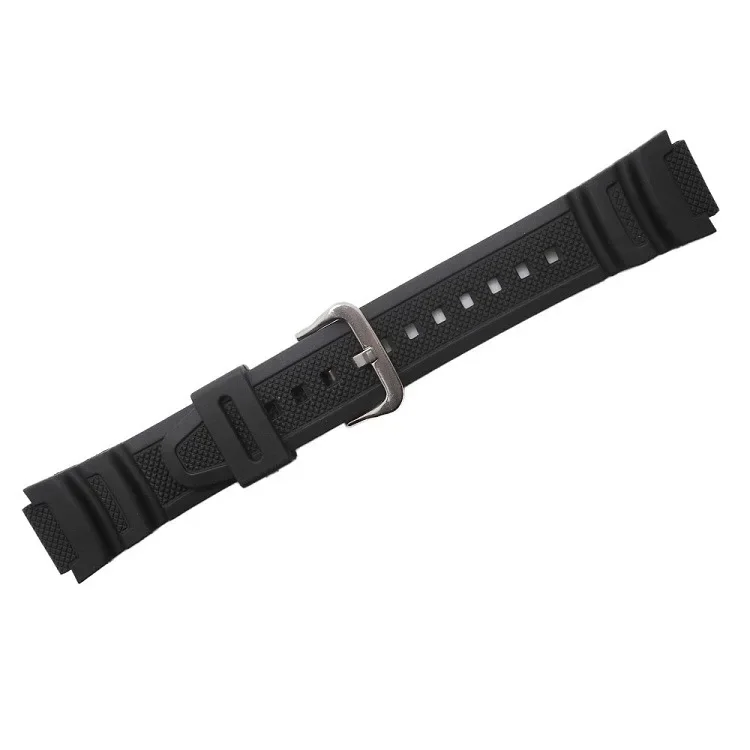 Soft Sports Rubber Strap for Casio AQ-S810W S800 MRW-200 W735 752H Rubber Watch Chain Europe 18mm*25mm