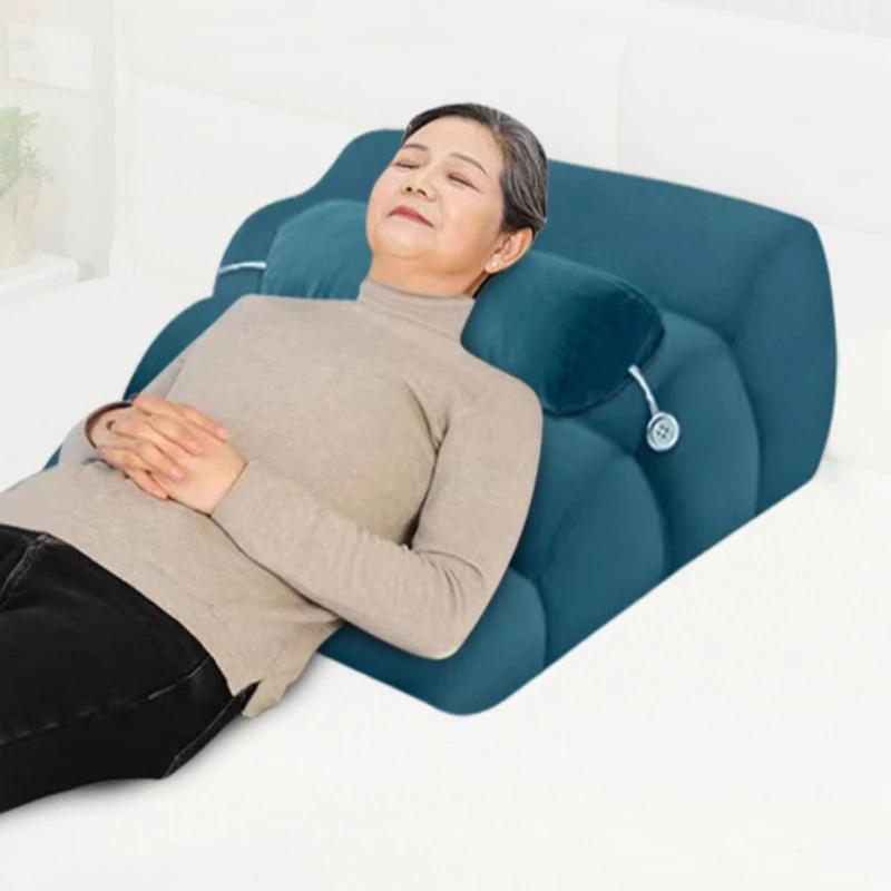 Reflux Incline Pillow for Bedridden Elderly, Anti-Heartburn Wedge Cushion, GERD Acid Reflux Sleeping Pad, Lumbar Support