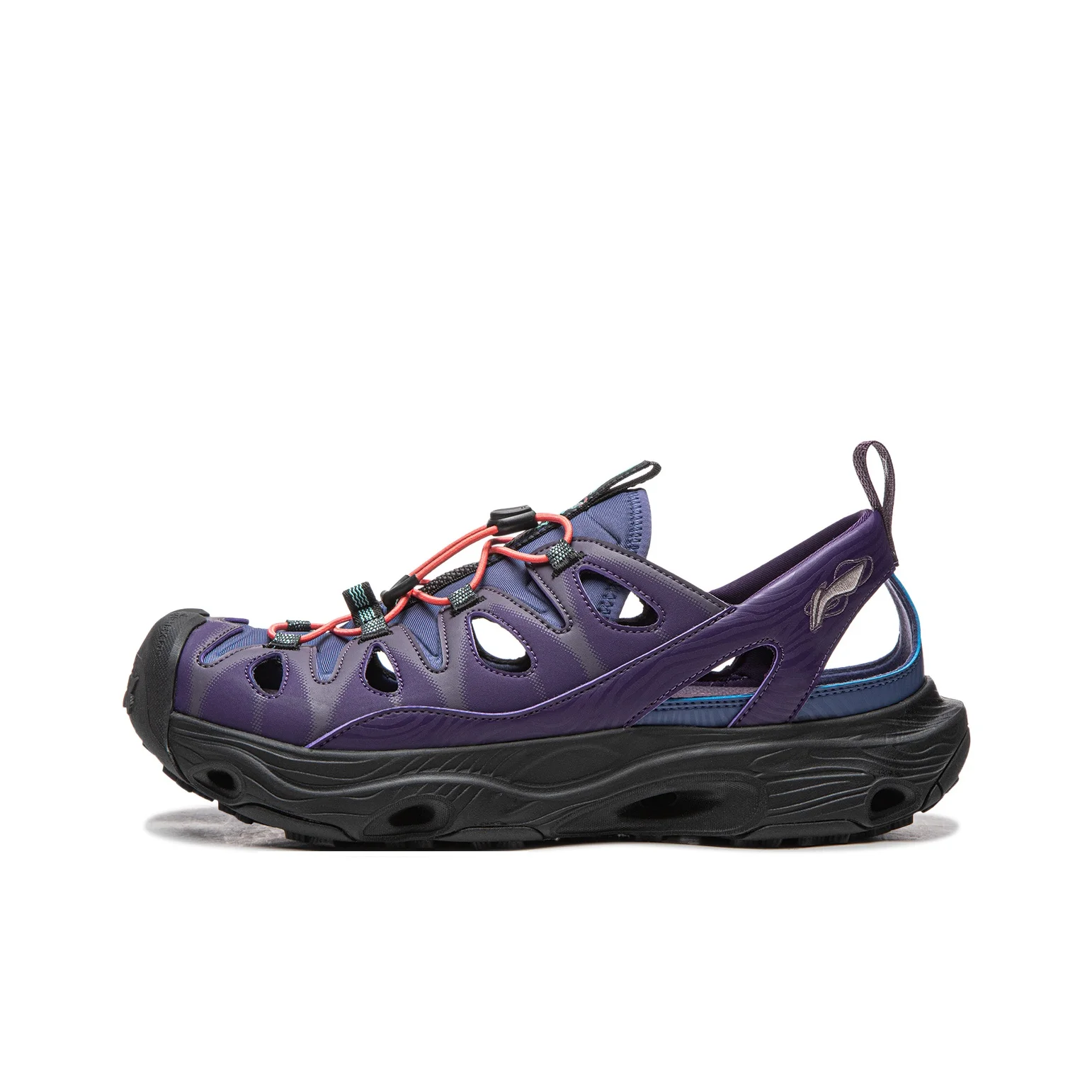 Li Ning Breathable Support Abrasion Resistant Slip Resistant River Trekking Shoes Unisex Eggplant Purple Ji Dusk Blue AHLW005-3