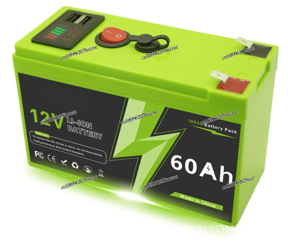 

12V 150Ah Portable Rechargeable Battery with USB Power Display Port Multi-purpose